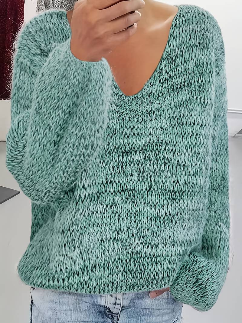 LITAL SOFT V-NECK SWEATER