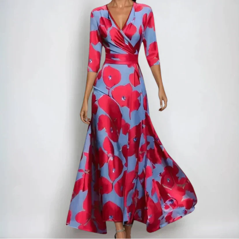 EMILY LUXURY FLORAL DRESS