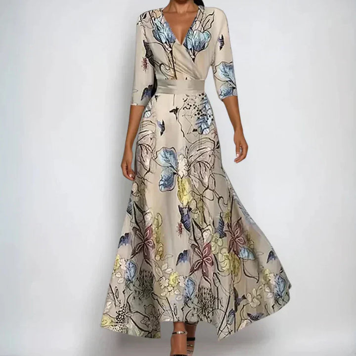 EMILY LUXURY FLORAL DRESS