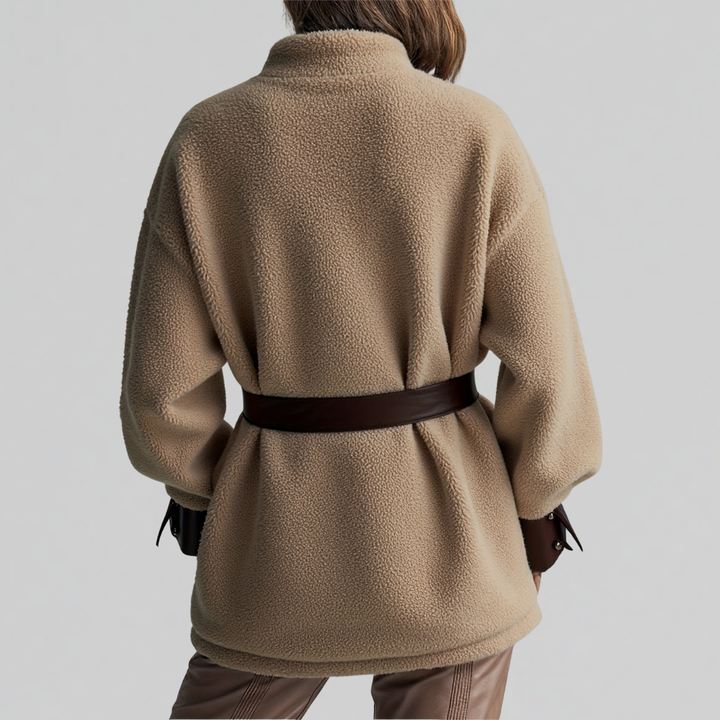 BRIDGET BELTED TEDDY JACKET