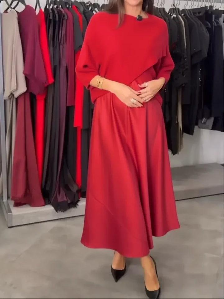 ARLETTE TWO-PIECE KNITTED SWEATER & DRESS