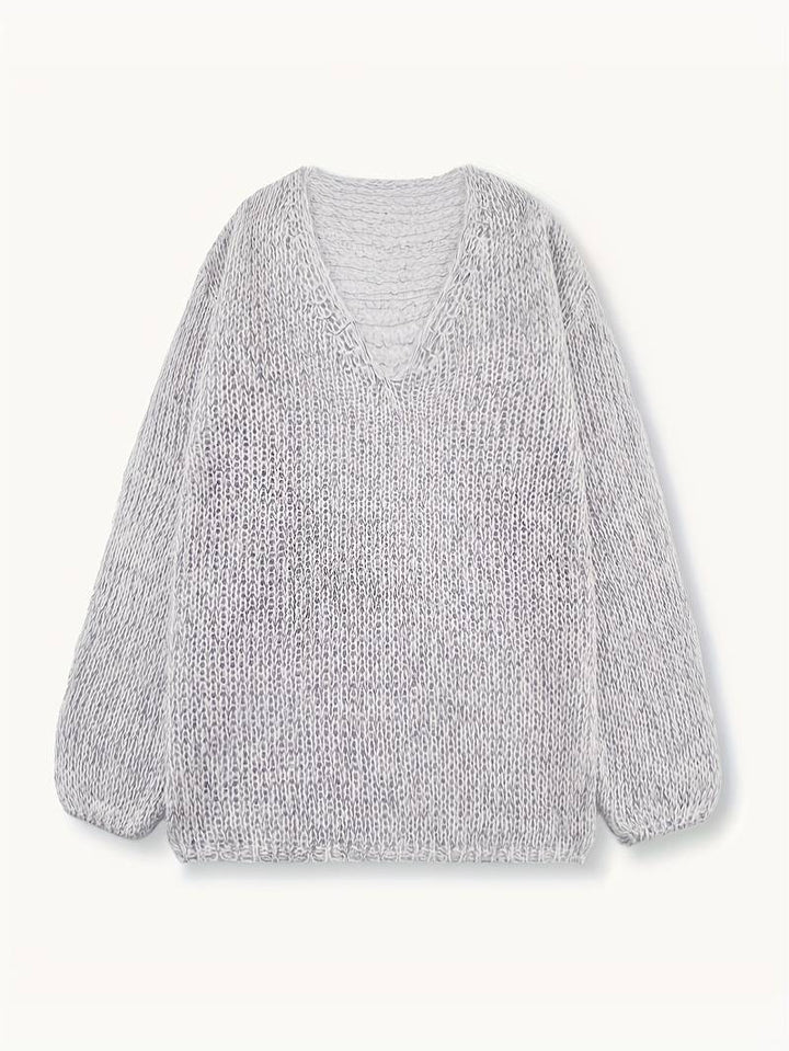 LITAL SOFT V-NECK SWEATER