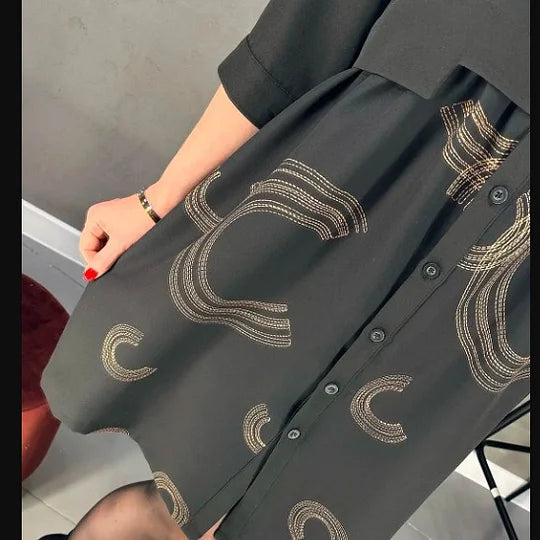 ELARA EXCLUSIVE STYLE BLACK DRESS