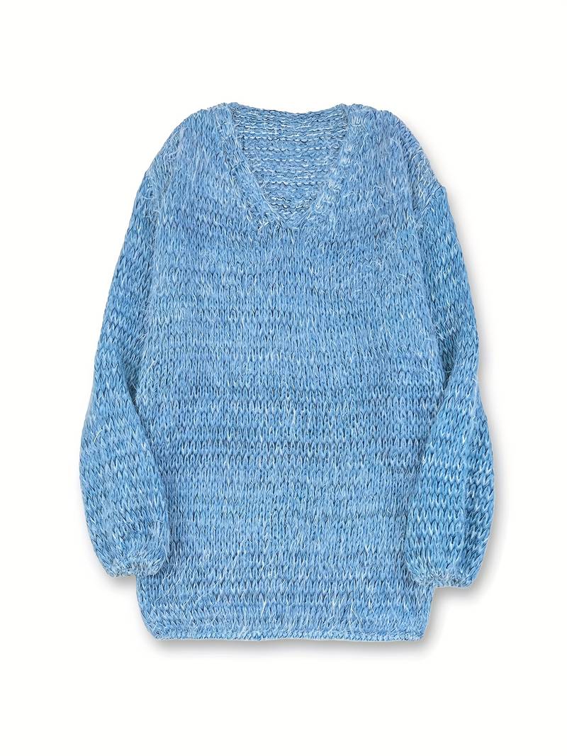 LITAL SOFT V-NECK SWEATER