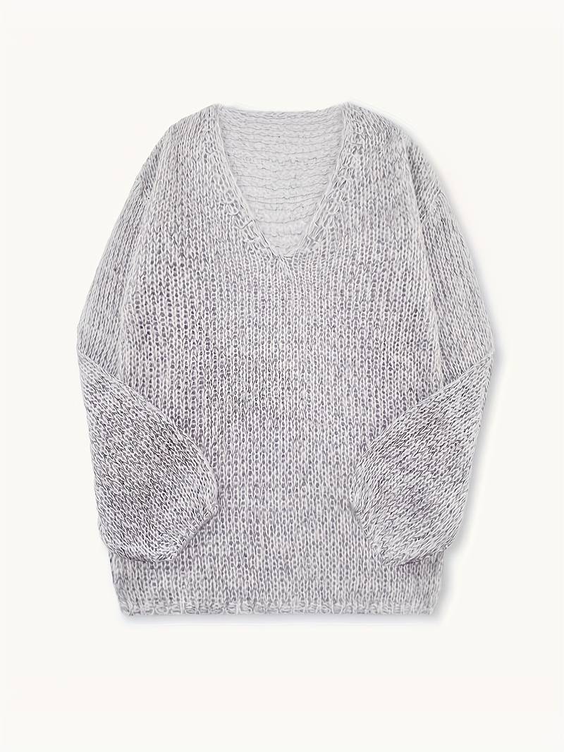 LITAL SOFT V-NECK SWEATER