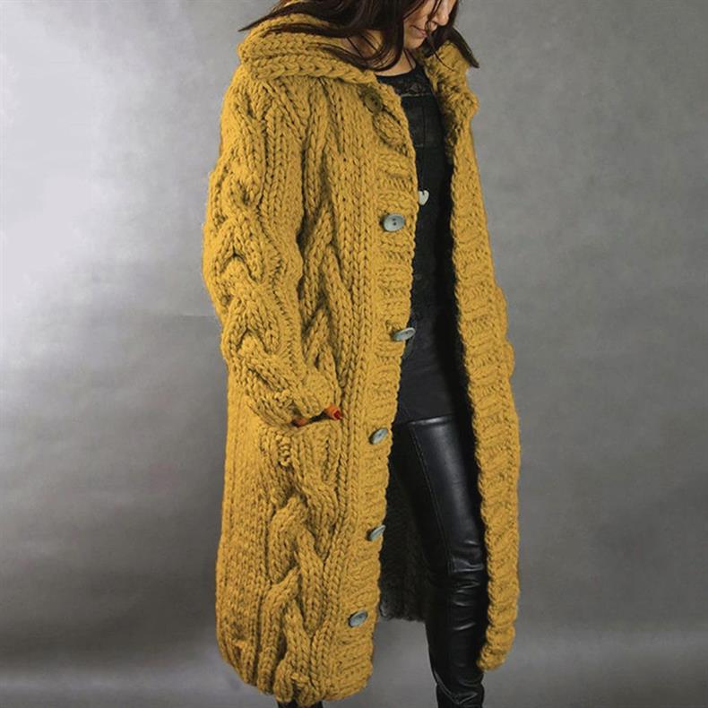 SUZANNE ELEGANT LONGLINE KNIT COAT