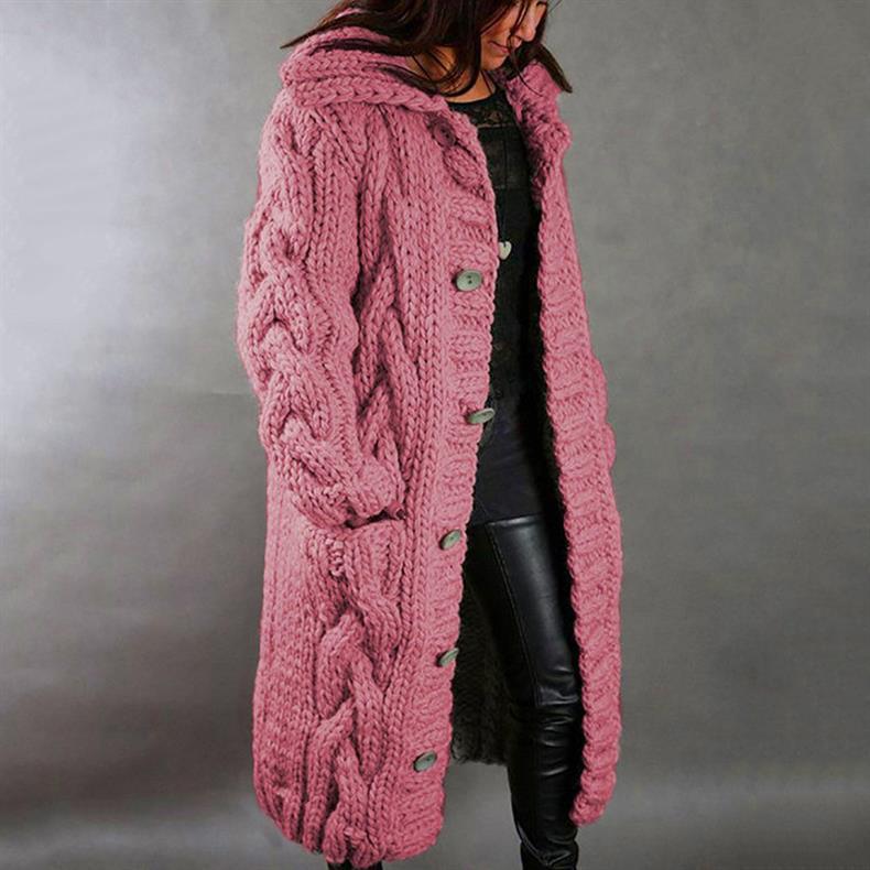 SUZANNE ELEGANT LONGLINE KNIT COAT