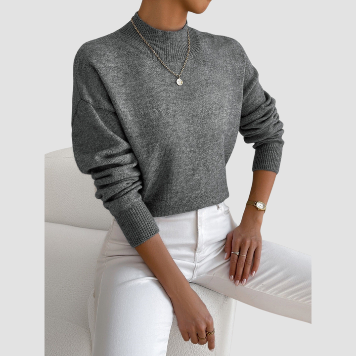 MONACO LUXE CASHMERE-LOOK SWEATER