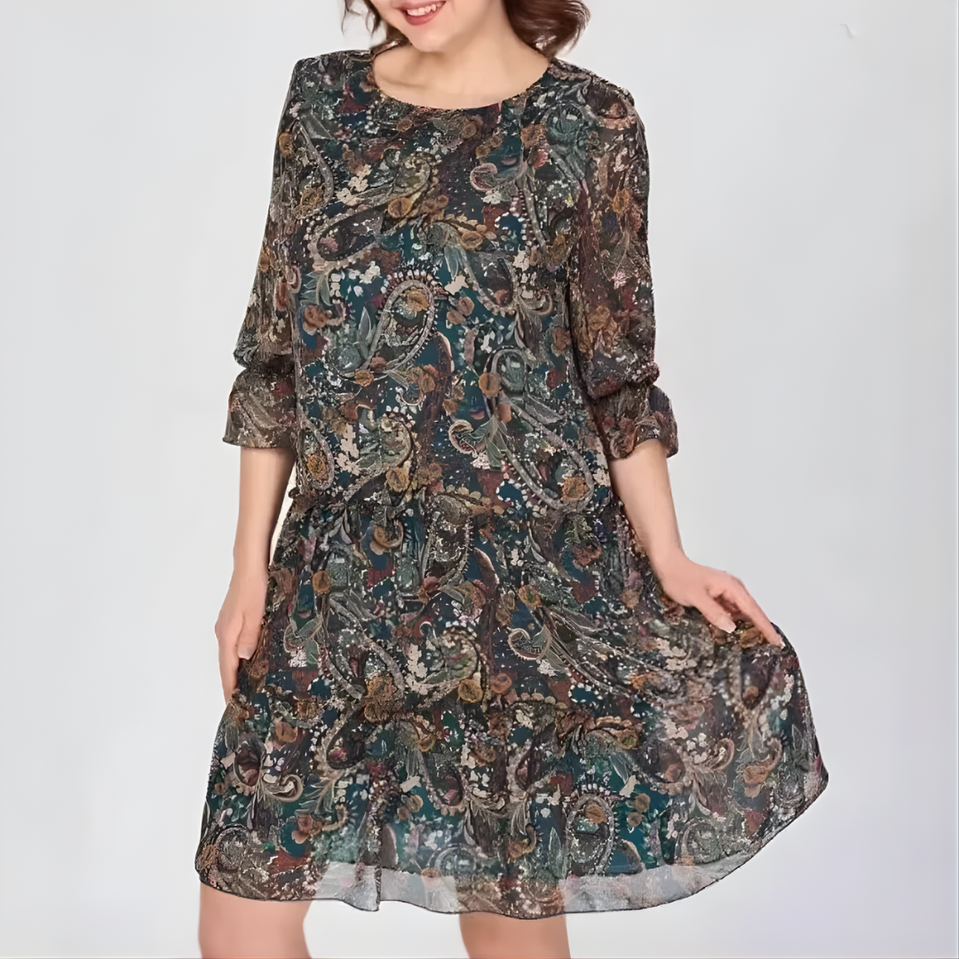 LUANA CHIFFON BOHO DRESS