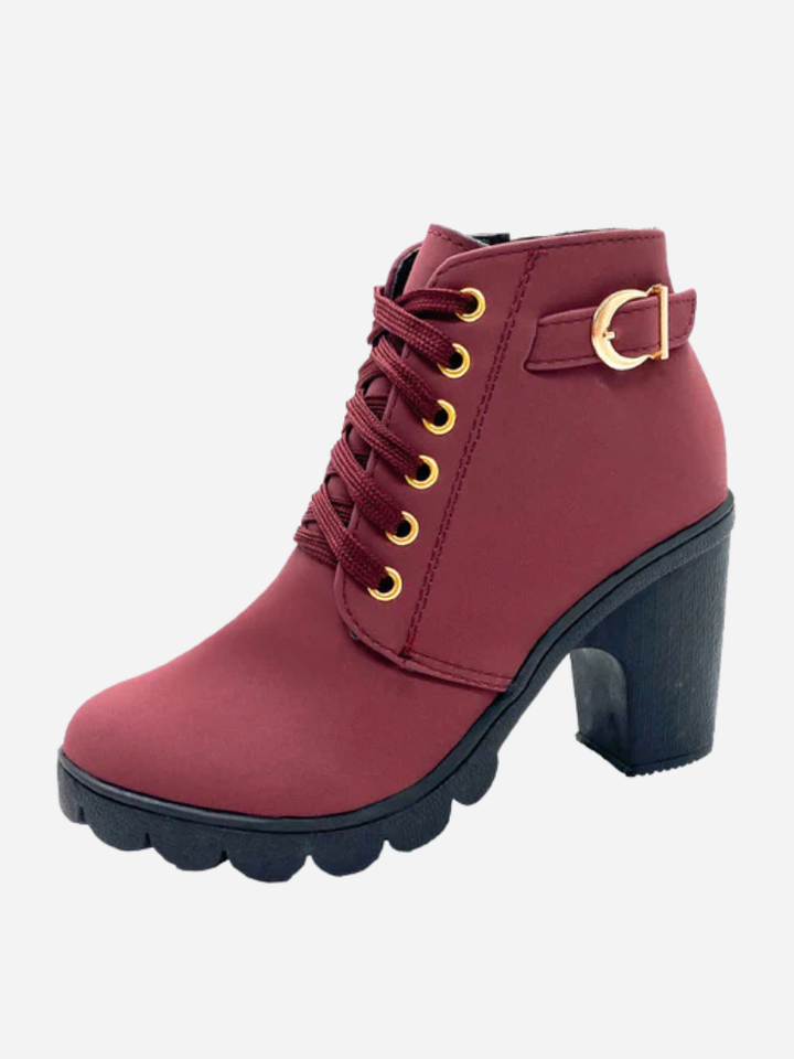 RIELLE CHUNKY HEEL BOOTS