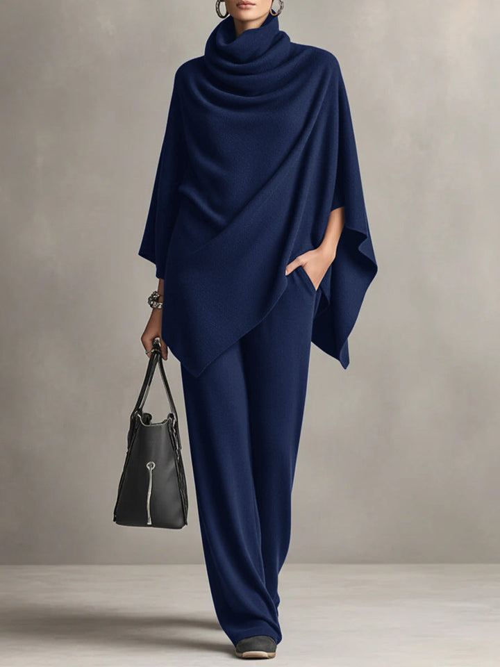 SERAPHINE ELEGANT DRAPE TWO-PIECE SET