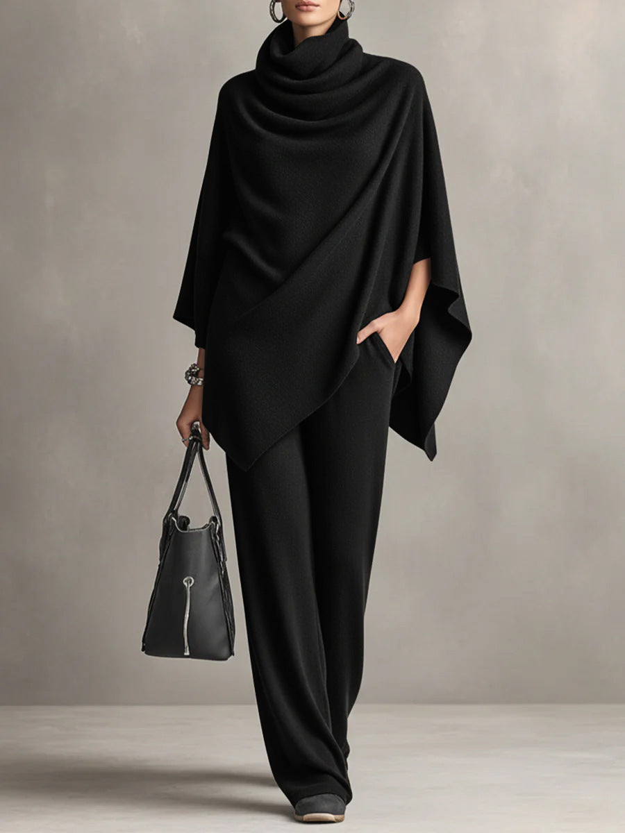 SERAPHINE ELEGANT DRAPE TWO-PIECE SET