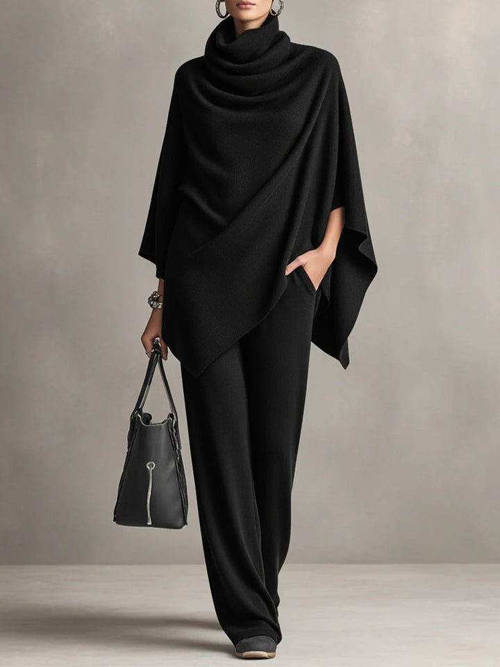 SERAPHINE ELEGANT DRAPE TWO-PIECE SET