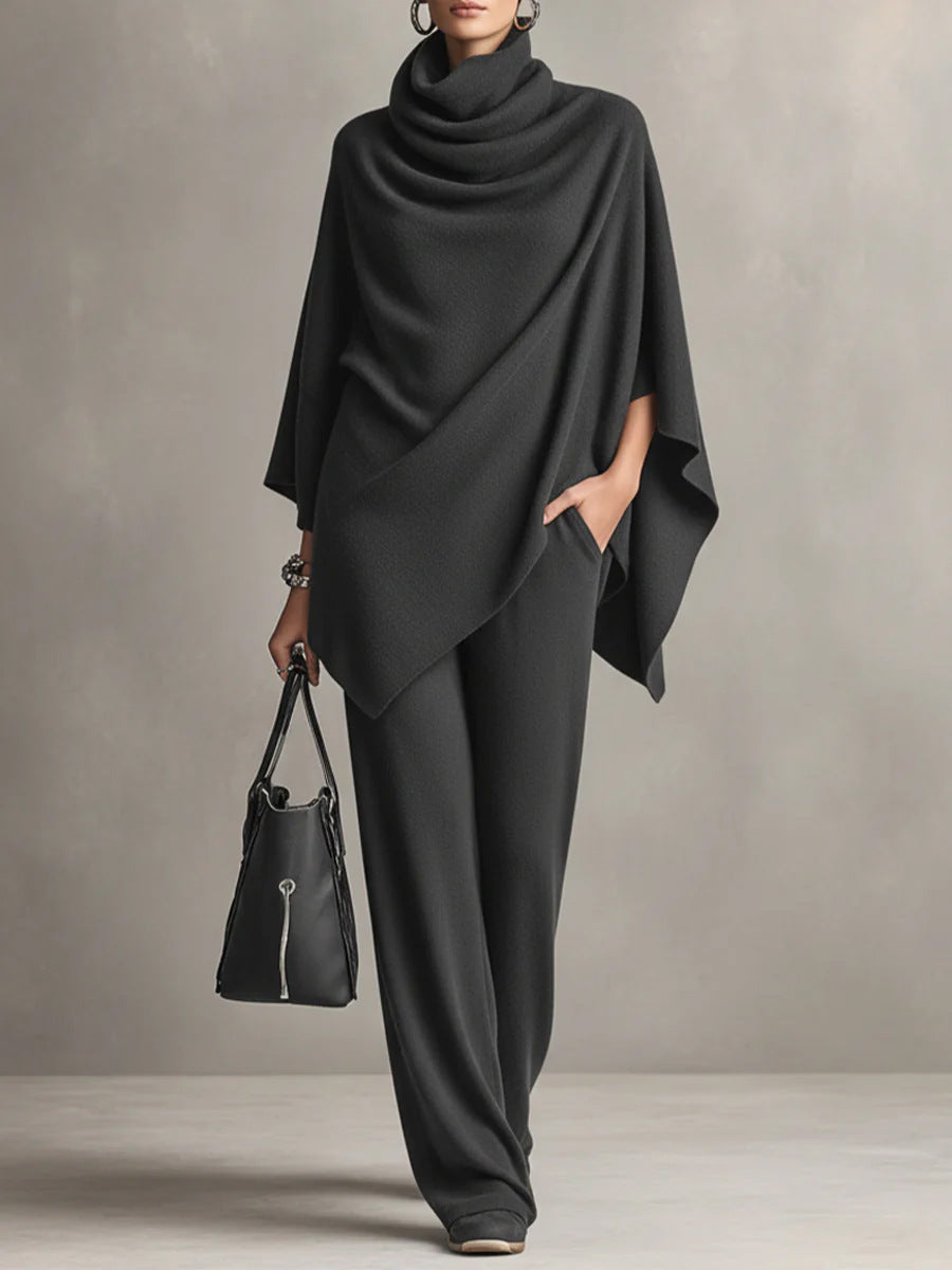 SERAPHINE ELEGANT DRAPE TWO-PIECE SET