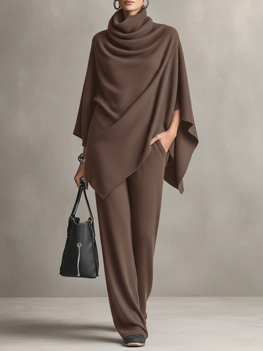 SERAPHINE ELEGANT DRAPE TWO-PIECE SET