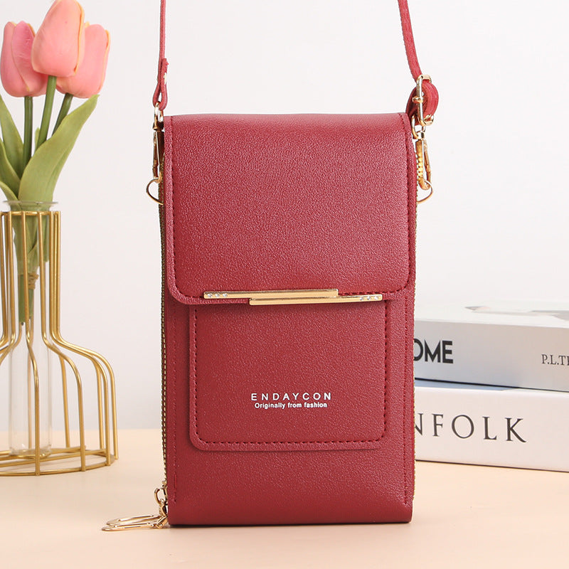CORA TOUCH-SCREEN CROSSBODY BAG
