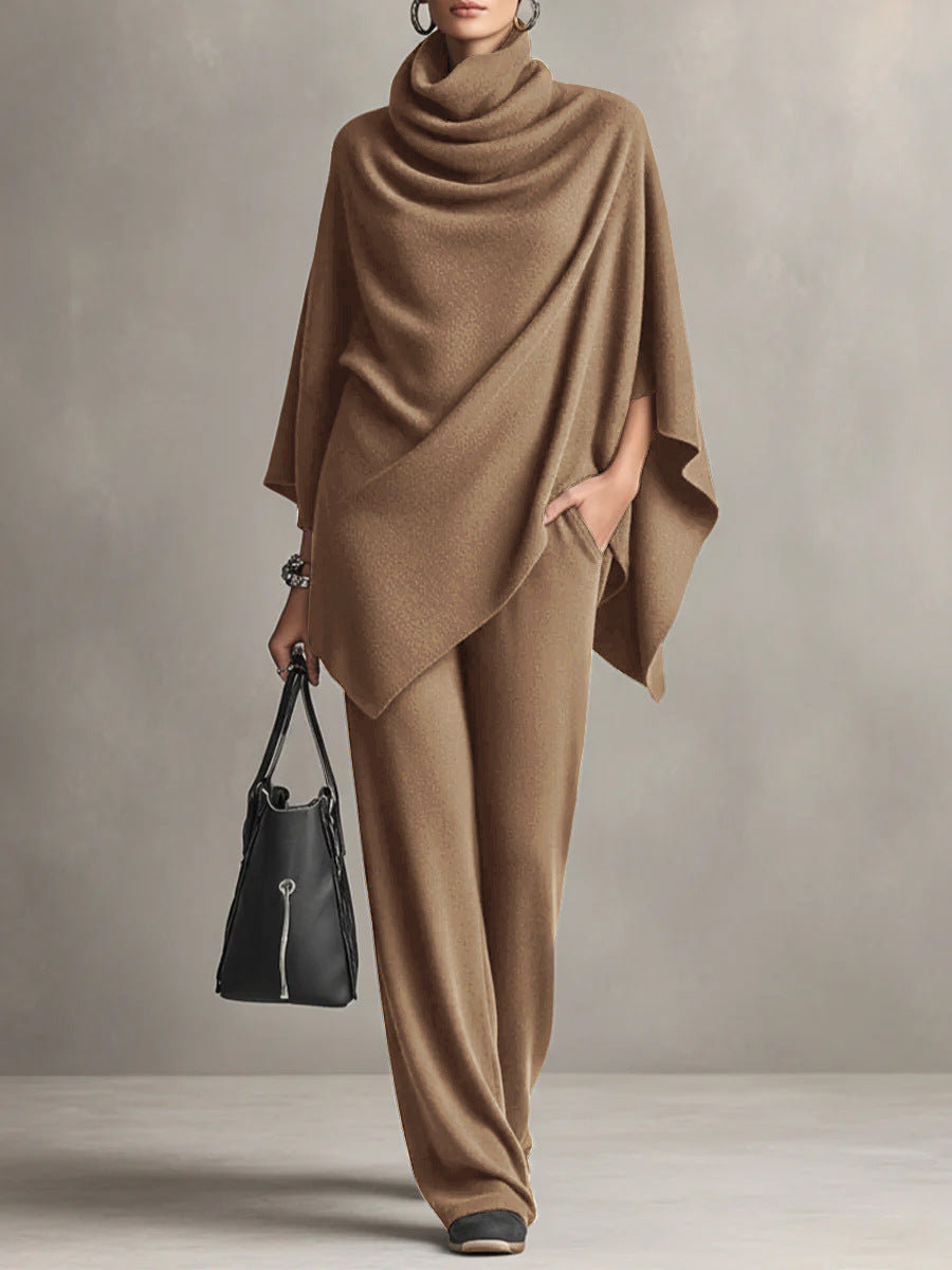 SERAPHINE ELEGANT DRAPE TWO-PIECE SET