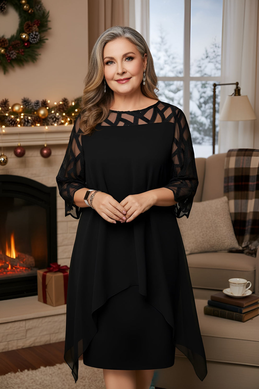 JULIANA FLATTERING EVERYDAY DRESS