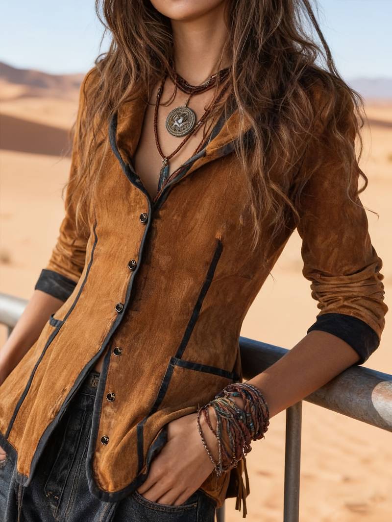 YAARA VINTAGE HOODED JACKET