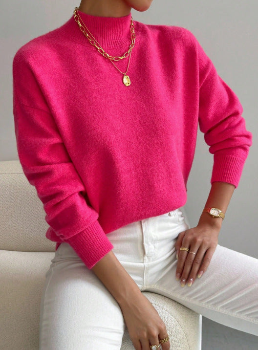 MONACO LUXE CASHMERE-LOOK SWEATER