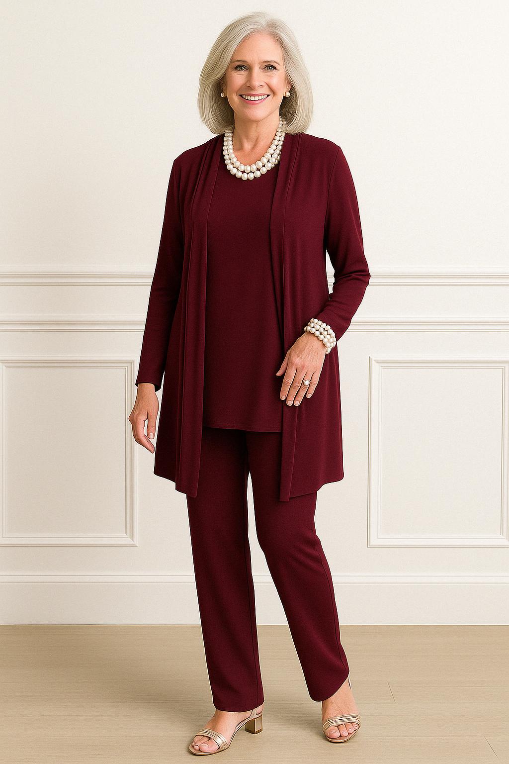BRENDA ELEGANT THREE-PIECE SET