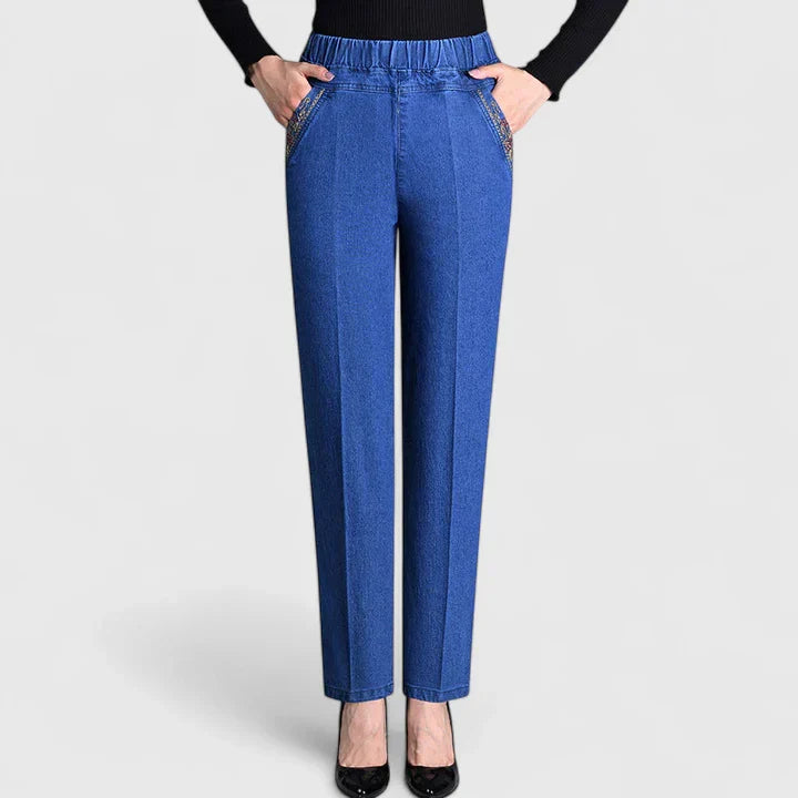 FLORALYSSA COMFORTABLE PANTS