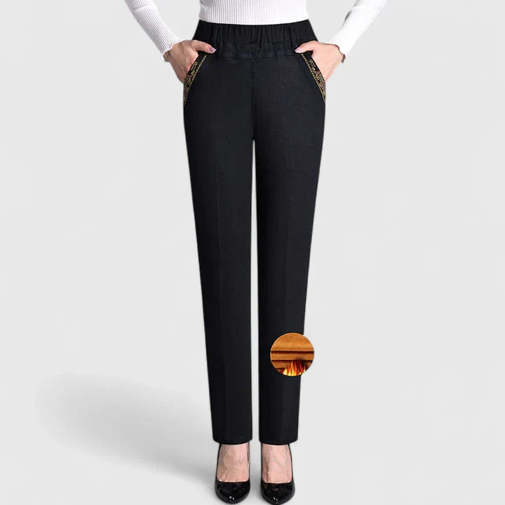 FLORALYSSA COMFORTABLE PANTS