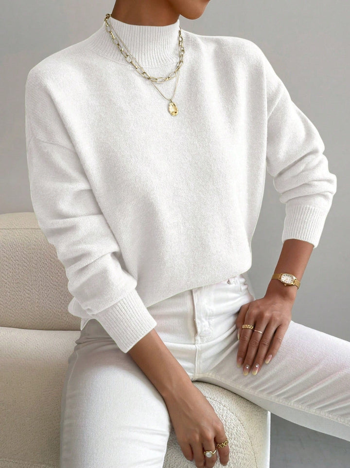 MONACO LUXE CASHMERE-LOOK SWEATER